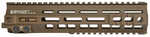 Geissele Automatics Mk4 Federal Mk4 Rail Desert Tan Mlok Ar15 10" Product Finishes Shade Variations And Other Imperfecti