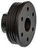 GrovTec HUB Suppressor Adapter 223 Remington/5.56 NATO HUB to 1/2X28 Direct Thread Adapter Nitride Finish Black GTHM370