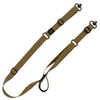 GrovTec Sabre 2 Point Sling Matte Finish Coyote Brown Includes Push Button Swivels