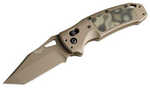 Hogue K320 AXG Sig Sauer P320 Firearm Match Folding Knife CPM-S30V Cerakote Finish Flat Dark Earth Plain Tanto Edge 3.5"