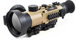 iRay USA HYH75W Rico Hybrid 640 Thermal Black 4X75mm Multi- 1 BDC/1 DIY/7 Static Reticle, 8X Zoom, 640X512, 12 Microns, 