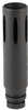 KAK Industry Retro Extended Flash Hider 556NATO Fits AR-15 1/2x28 4" Long Phosphate Finish Black AR15-XM177-FH-001