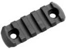 Kinetic Development Group LLC M-LOK Picatinny Rail 5 Slot Anodized Finish Black  