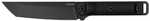Kershaw Atreides Fixed Blade Knife 5.7" Tanto Blade 65Mn Blade Steel 11.4" Overall Length Powdercoat Finish Black Polypr