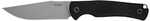 Kershaw Pack Mule Fixed Blade Knife 3.9" Clip Point Blade N690 Blade Steel 8.4" Overall Length Satin Working Finish Silv