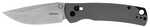 Kershaw Sequence Folding Knife 3.32" Clip Point Plain Edge 8Cr13MoV Blade Steel 7.7" Overall Length DuraLock Stone Washe