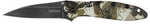 Kershaw Leek Assisted Folding Knife 3" Wharncliffe Blade 14C28N Blade Steel 7" Overall Length Black Stonewash Finish Bla