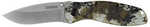 Kershaw Blur Assisted Folding Knife 3.4" Drop Point Blade 14C28N Blade Steel 7.9" Overall Length Steel Stonewash Finish 