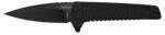 Kershaw FATBACK Folding Knife 8Cr13MoV Black-Oxide Plain Drop Point SpeedSafe Flipper Liner Lock Reversible Carry 3.5" G