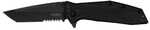 Kershaw Brawler Folding Knife Assisted Oppening 3" Tanto Blade Combination Edge 8Cr13MoV Blade Steel 7.1" Overall Length