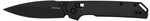 Kershaw Iridium 3.4" Folding Knife Spear Point Plain Edge 6061-T6 Aluminum Handle D2 Steel PVD Coated Anodized Finish Bl