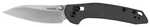 Kershaw Duster Folding Knife 2.9" Sheepsfoot Blade 8Cr13MoV Blade Steel 6.75" Overall Length Silver Stonewash Finish Bla