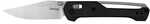 Kershaw Airspace Folding Knife 3" Clip Point Blade 14C28N Blade Steel 7.05" Overall Length Satin Finish Blade Plain Edge
