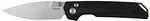 Kershaw Iridium Button Lock Folding Knife 3.45" Spear Point Blade CPM MagnaCut Blade Steel 8.00" Overall Length Satin an