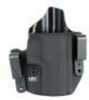 L.A.G. Tactical Inc. Defender Series OWB/IWB Holster Fits SIG P320 Compact 9/40 Kydex Right Hand Black Finish 2031