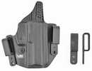 L.A.G. Tactical Inc. Defender Series OWB/IWB Holster Fits Sig P365XL Kydex Right Hand Black Finish 2088