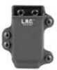 L.A.G. Tactical Inc. Single Pistol Magazine Carrier Fits All Double Stack 45/10mm Magazines Kydex Black Finish 34002