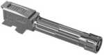 LanTac USA LLC 9INE Barrel Fluted 1/2-28 Thread Pattern Fits Glock 43/43x Stainless Steel Silver Includes Matching