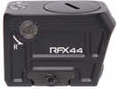Viridian Weapon Technologies RFX Reflex Sight 5 MOA Green Dot 1X44mm Objective Black ACRO Footprint Includes RMR Adapter