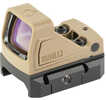 Viridian 9810142 RFX11 Green Dot Reflex Sight Flat Dark Earth 1 X 16 X 22mm 3 MOA Green Dot Reticle