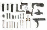 LBE Unlimited Lower Parts Kit 223 Rem/5.56 NATO Black Finish Without Trigger Guard or Pistol Grip ARK15LPK