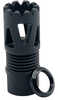 LBE Unlimited Tri-Port Flash Hider Threaded 1/2X28 223 Remington/556NATO Black ARFH-TP556