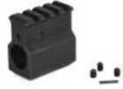 LBE Unlimited .750 Gas Block w/Rail Upper Receiver Height Set Screws Included Black Finish ARRGB-UH