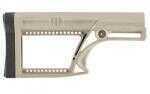 Luth-AR MBA-2 Skullation Fixed Stock Fits AR-15 & AR-10 Rifle Length A2 Buffer Tube Flat Dark Earth MBA-2F