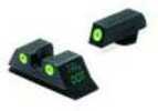 Meprolight Night Sight Set Green for Glock 42-43