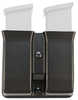 Mission First Tactical Double Pistol Magazine Pouch Fits GLOCK 9/40 Magazines Black Adjustable Retention Includes 1.5" B