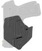 Mission First Tactical Minimalist Inside Waistband Holster Ambidextrous Black Fits Ruger Max-9 Kydex H2RUMX9AIWBM