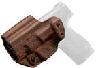 Mission First Tactical Hybrid Holster Inside Waistband Ambidextrous Fits S&w Shield Kydex With Leather Shell Inc