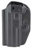 Mission First Tactical AIWB/OWB Series Appendix/Inside/Outside Waistband Holster Fits Canik TP9SF/SF Elite Boltaron Blac