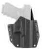 Mission First Tactical OWB Holster Fits Glock 17/22/31 Right Hand Black Boltaron Standard Belt Loops 1.75"