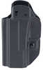 Mission First Tactical AIWB/OWB Series Appendix/Inside/Outside Waistband Holster Fits Ruger RXM Boltaron Black Ambidextr