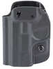 Mission First Tactical AIWB/OWB Series Appendix/Inside/Outside Waistband Holster Fits S&W Bodyguard 2.0 Boltaron Black A
