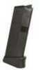 Glock 9mm Luger 6-Round 43 Magazine With Grip Extension Polymer Black Md: MF08844