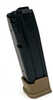 Promag Magazine 9mm 21 Rounds Fits Sig Sauer P320 Steel Construction Blued Finish Flat Dark Earth Baseplate Sig-a20-fde