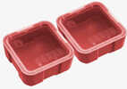 Magpul Industries Daka Bins 2x2 Compatible With Daka Grid Organizer Panels Matte Finish Red 3.2"x 3.2"x 1.3" Internal (2