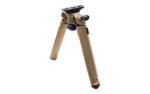 Magpul Industries Bipod for M-LOK Flat Dark Earth Finish Hard anodized 6061 T-6 Aluminum Fits Style rails 6.3"-10.