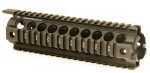 AR-15 Midwest Industries Forearm Black Built-In QD PoInts 4-Rail Handguard Mid Length MCTAR-18 G2