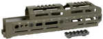 Midwest Industries ALPHA Series 10" M-LOK Handguard Fits AK-47 & AK-74 Stamped Receiver Variants Anodized Finish Olive D