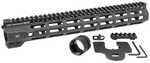 Midwest Industries Combat Rail Handguard Length MLOK Black Anodized Finish Includes 5-Slot Polymer Section