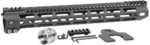 Midwest Industries MIULW15 Ultralight M-Lok Handguard AR-15 Black Hardcoat Anodized 6061-T6 Aluminum 15"