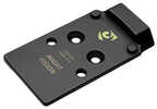 Night Fision Pistol Optic Plate Fits Optic Ready CZ P10 Trijicon RMR/Holosun 507C Black CZU-OP-RMR-P10