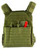 NcSTAR Laser Cut Plate Carrier Green Size Medium-2XL Laser Cut MOLLE Slots Kangaroo Pouch Fits 10"x12" Hard Plates CVLCP