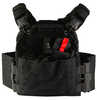 NcSTAR Quick Release Laser Cut Plate Carrier Black Size Medium-2XL Quick Release Metal Buckles at Shoulders and Sides Si