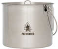 Pathfinder 120oz Bush Pot/ Lid Set Stainless Steel  