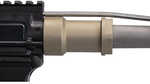 Q Honey Badger Barrel Nut Fits Badger/AR-15 Upper Receivers Clear Anodized Finish Gray  