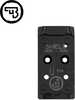 Shield Sights Mounting Plate Low Pro Slide Mount Black Fits Cz P10 Mnt-czp10-sms-rms